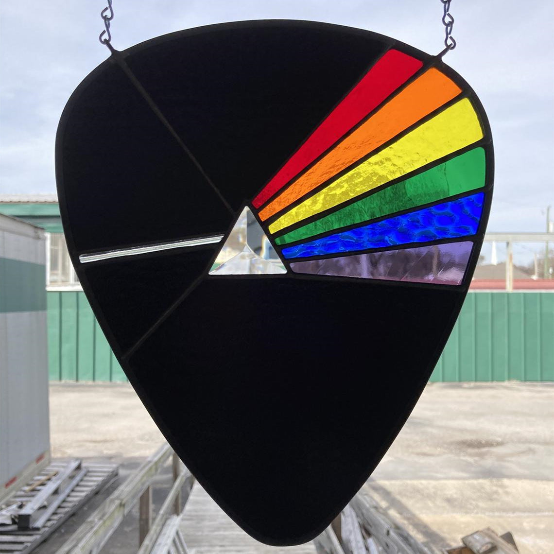 Prism Stained Glass Suncatcher