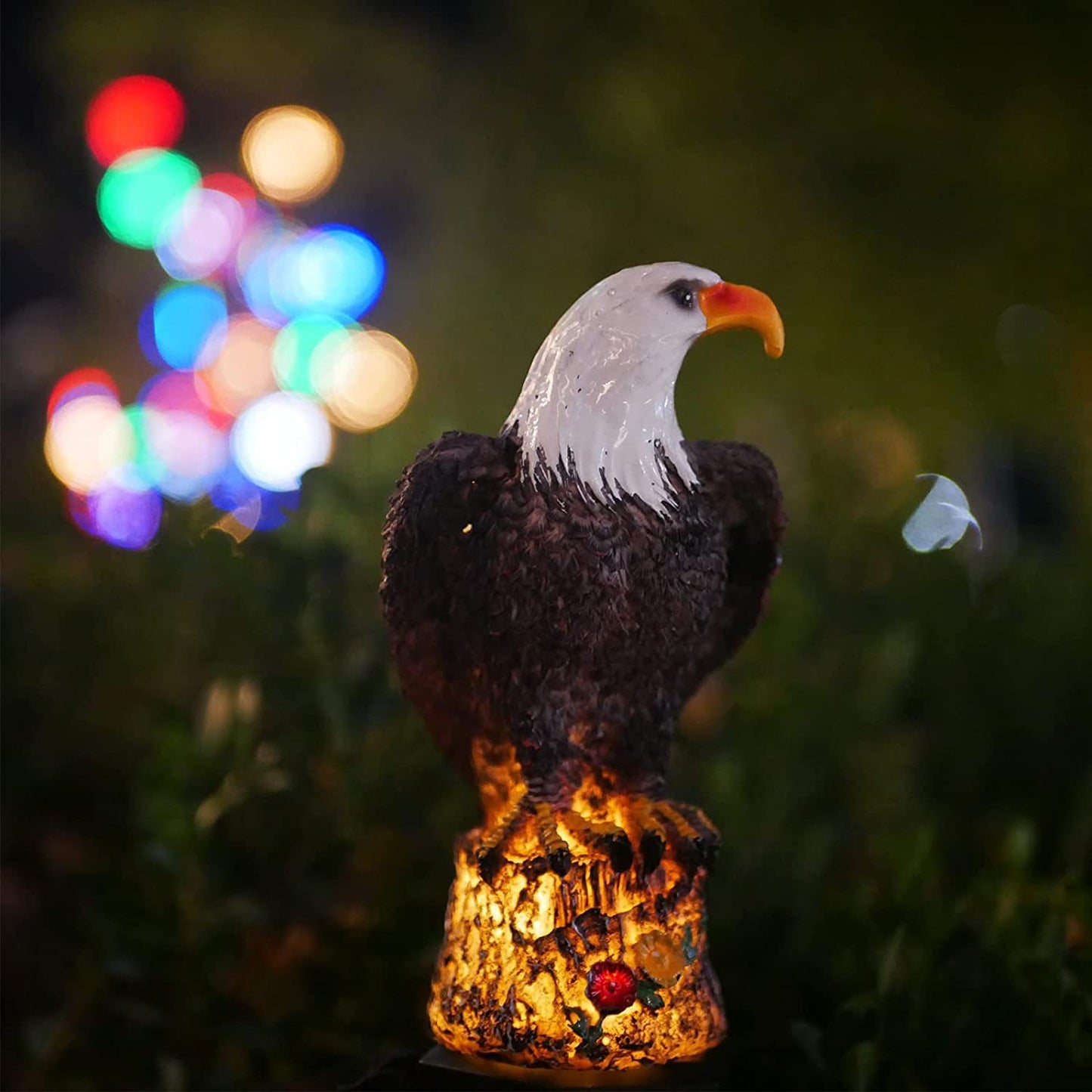 Solar Outdoor Lights- Eagle, Panda, Squirrel