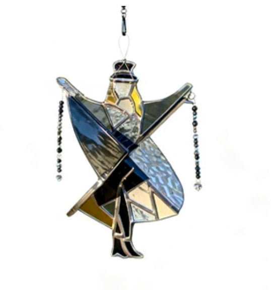 Stained Glass Dancing Spinner