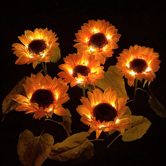 LEF Solar Sunflower Lamp