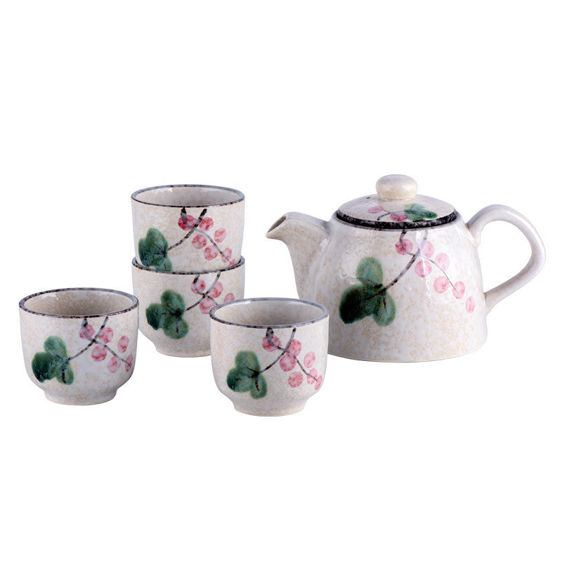Japanese Style Ceramic Teapot Tea Set