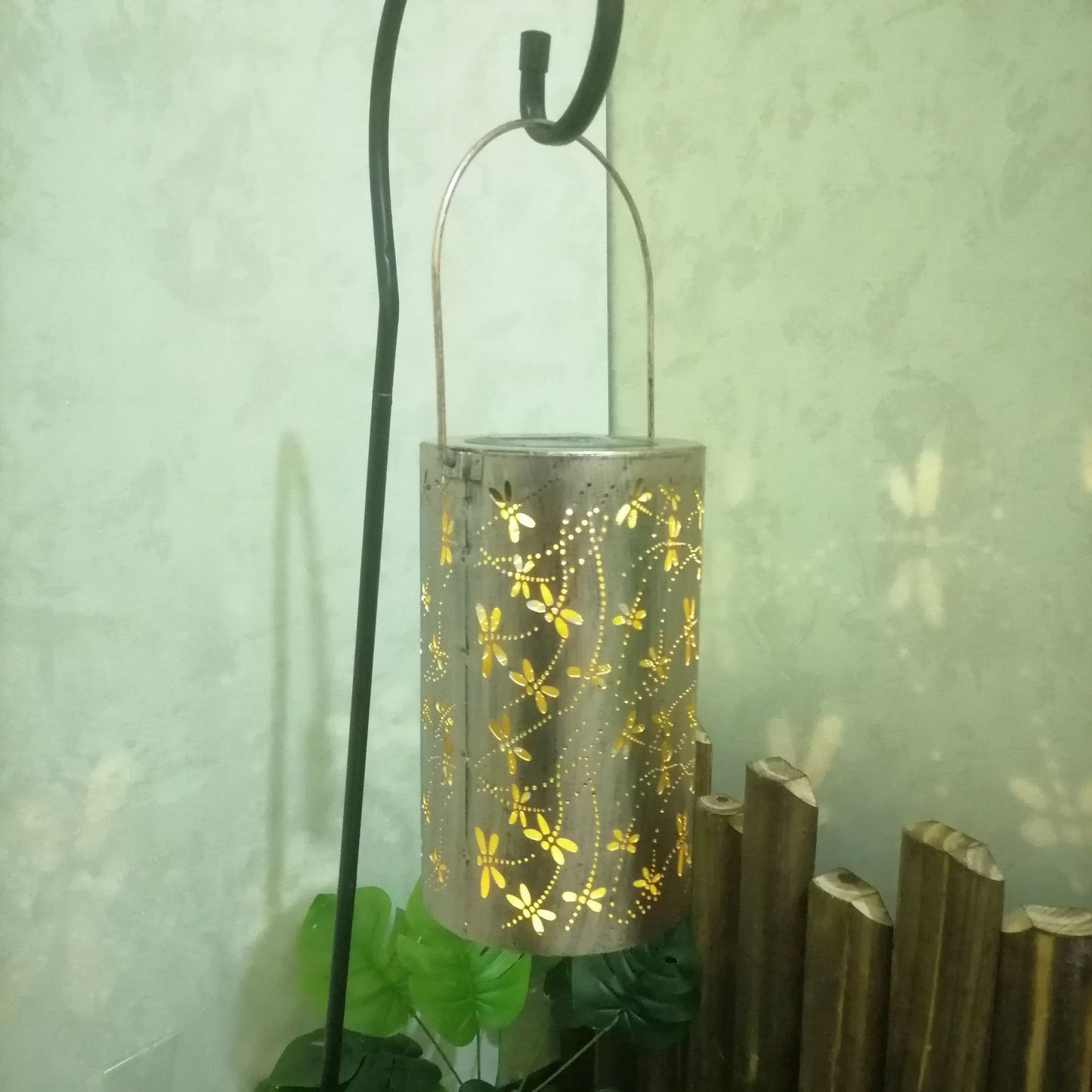 Dragonfly Solar Lantern Hanging Lamp