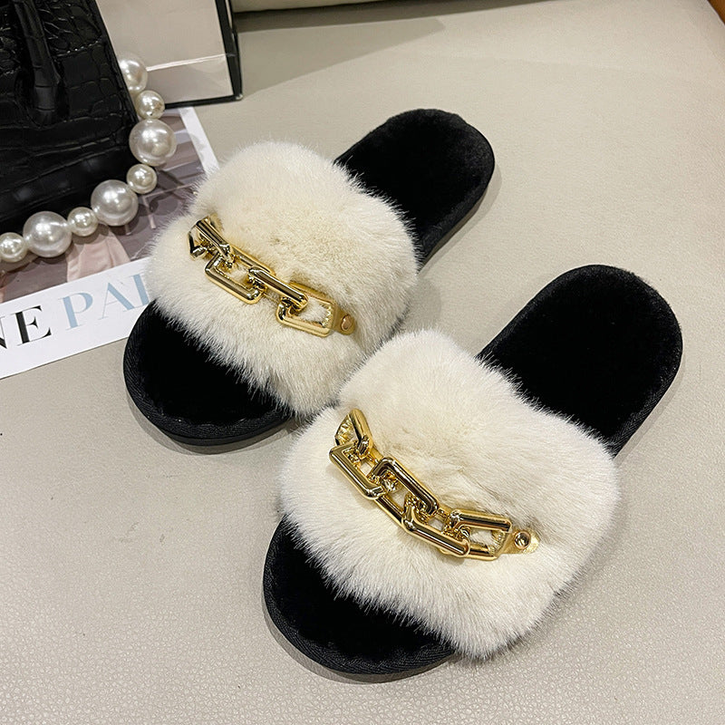 Women's Fashion Wool Slippers