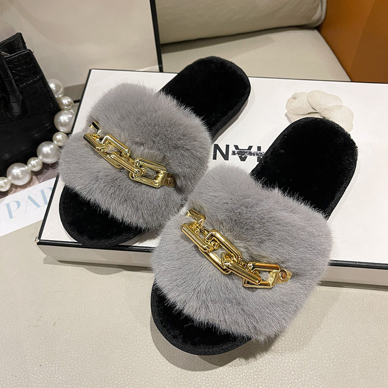Women's Fashion Wool Slippers