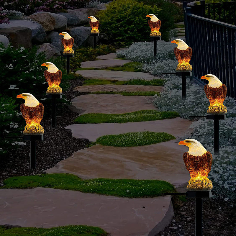 Solar Outdoor Lights- Eagle, Panda, Squirrel