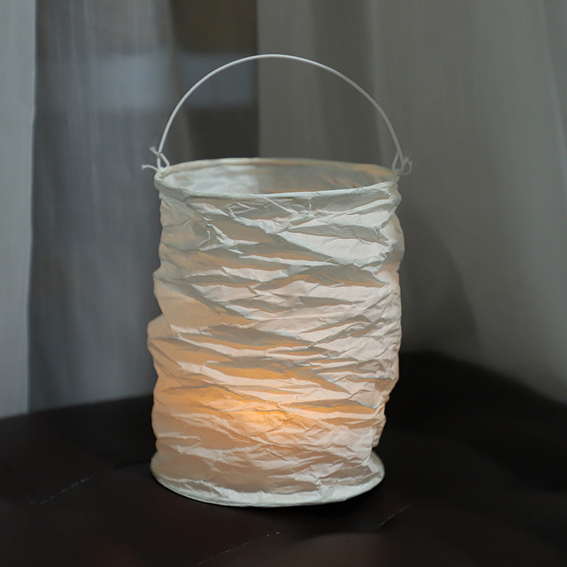 Paper Lanterns Decorative White Downlight Desktop Lanterns