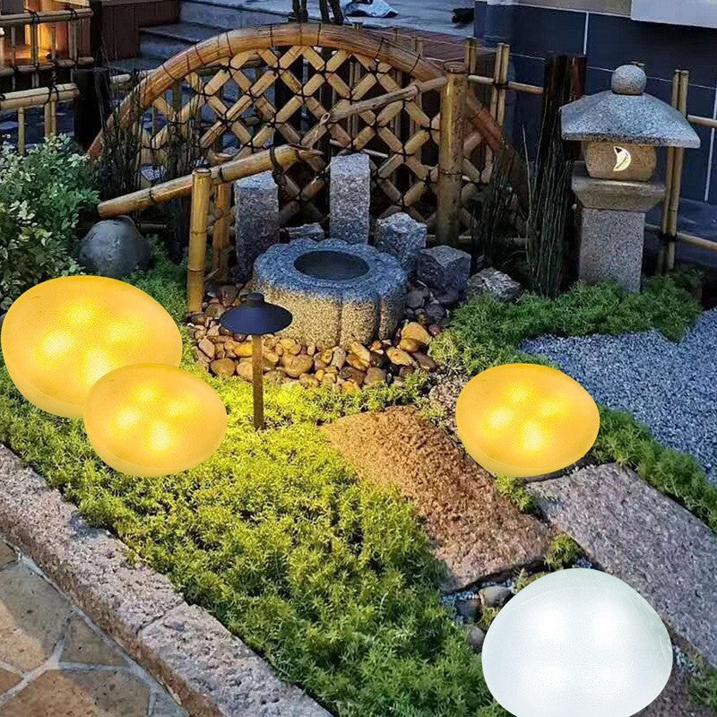 Outdoor Solar Landscaping Stone Lights