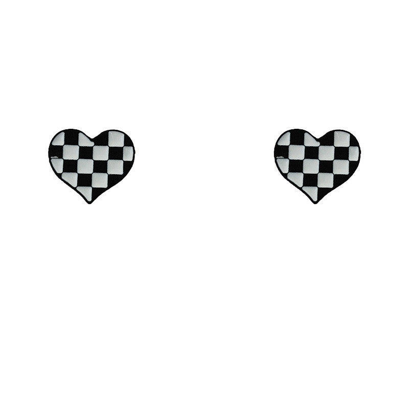 Checkered Earrings