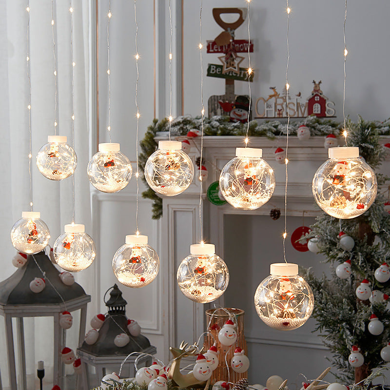 Unique LED Christmas Wish Orbs Light Decorations