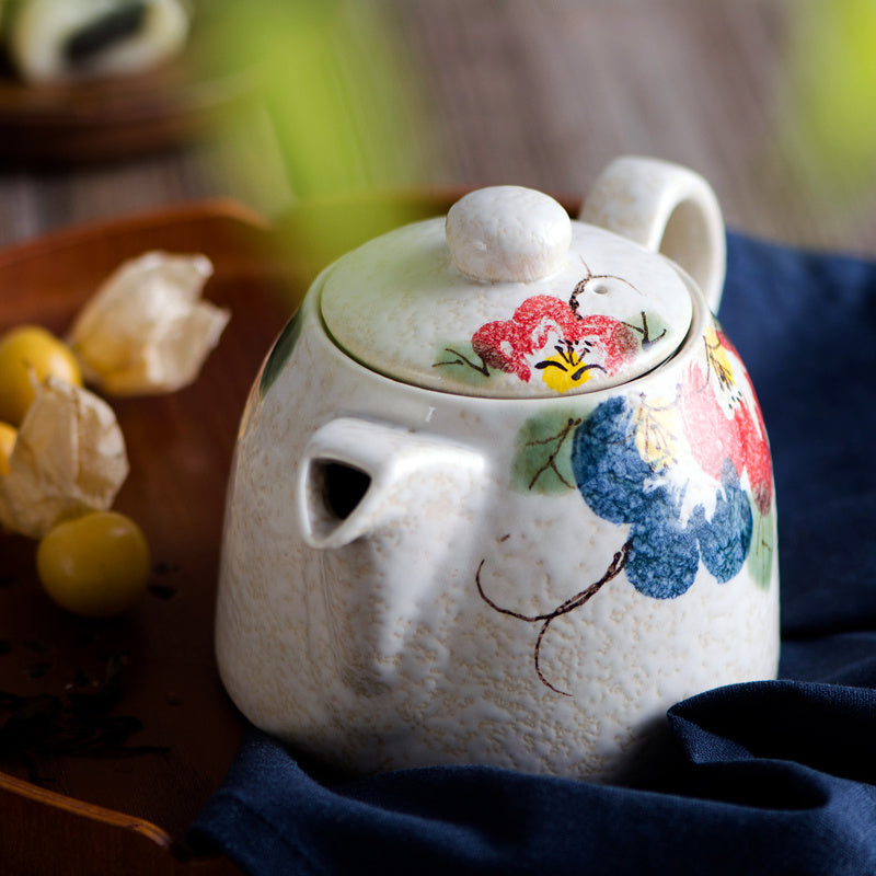 Japanese Style Ceramic Teapot Tea Set