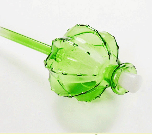 Glass Cactus Self Water System