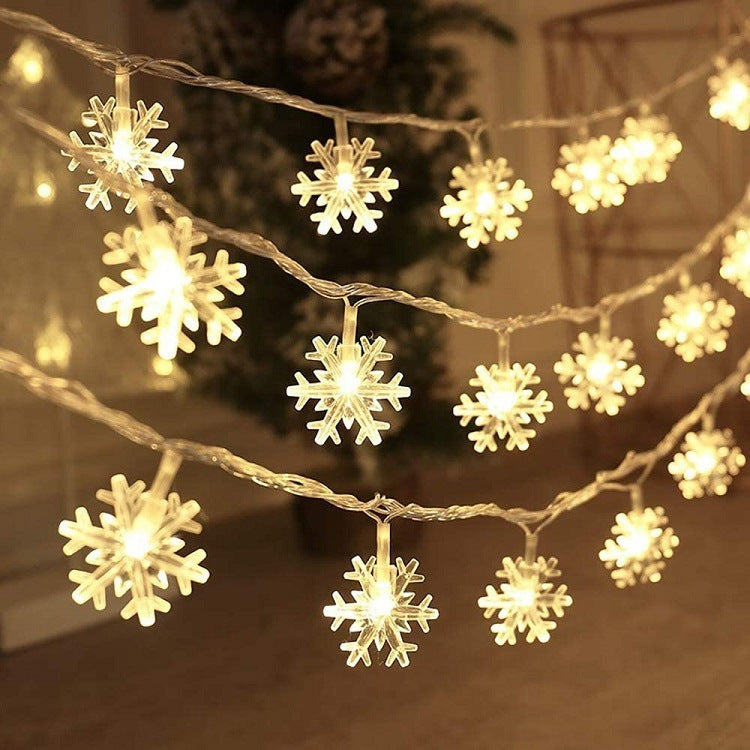 LED Snowflake Lighting Chain